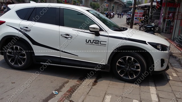 Dán tem độ cho xe Mazda CX5