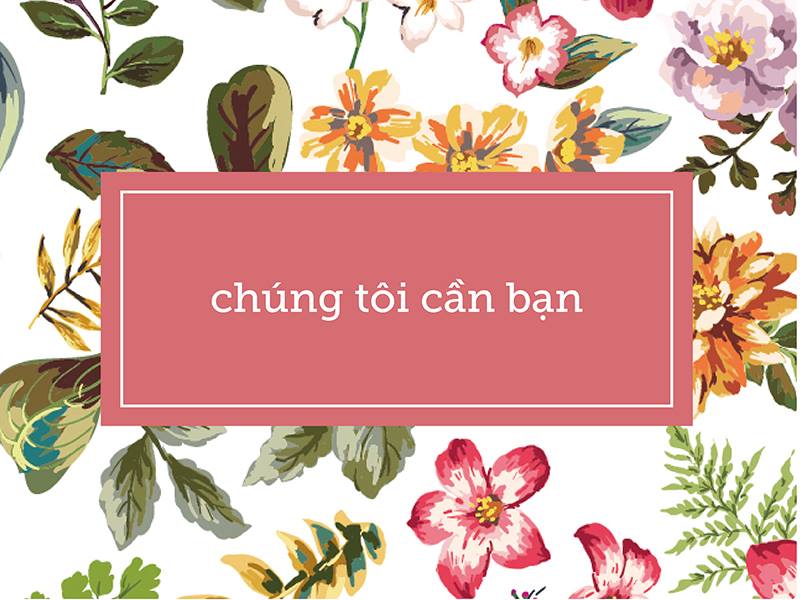 TUYỂN NHÂN VIÊN BÁN HÀNG